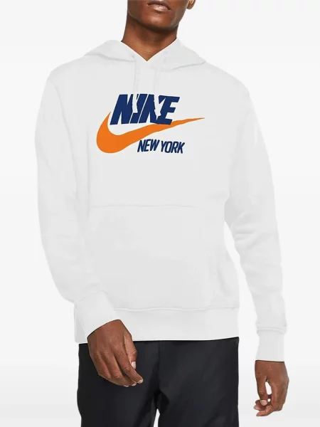 Koszulka Nike polarowa do biegania z nadrukiem szara