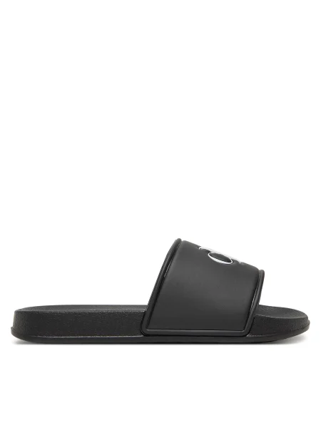 Papuci copii Calvin Klein Jeans negru