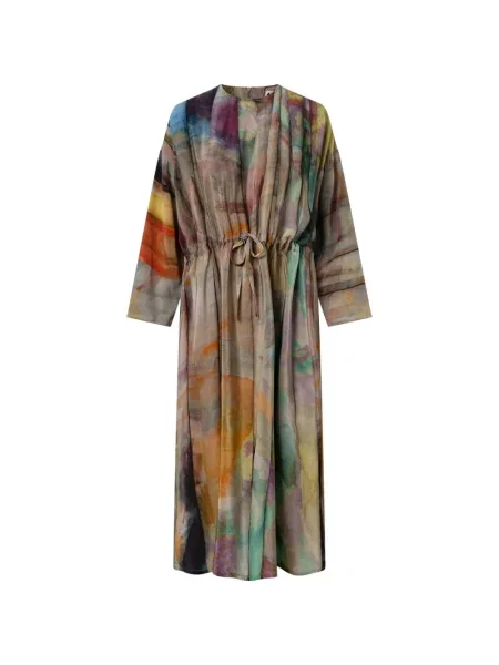 Talia sukienka Anntian z nadrukiem garniturowa