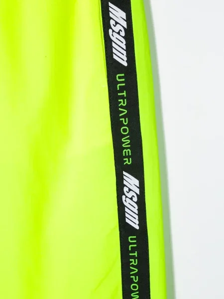 Spodnie dziecięce Msgm żółte