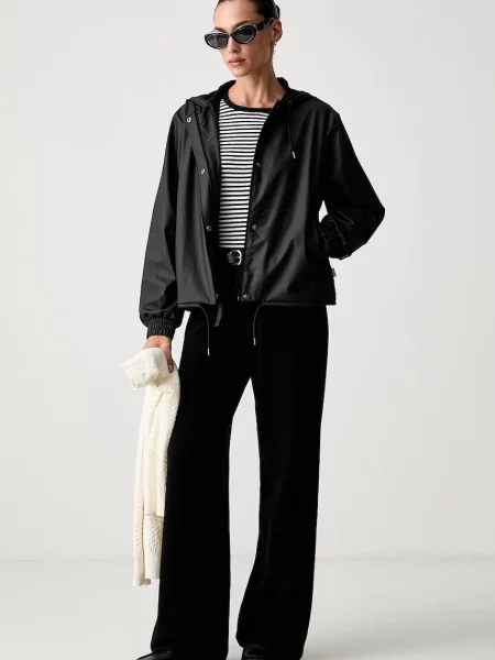 Rains jachetă scurtă pentru femei String W Jacket W3 negru