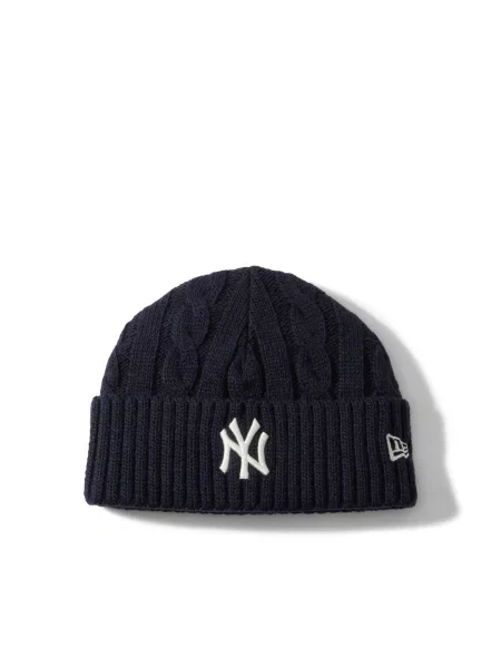 NEW ERA Căciulă NEYYAN NVY bleumarin alb
