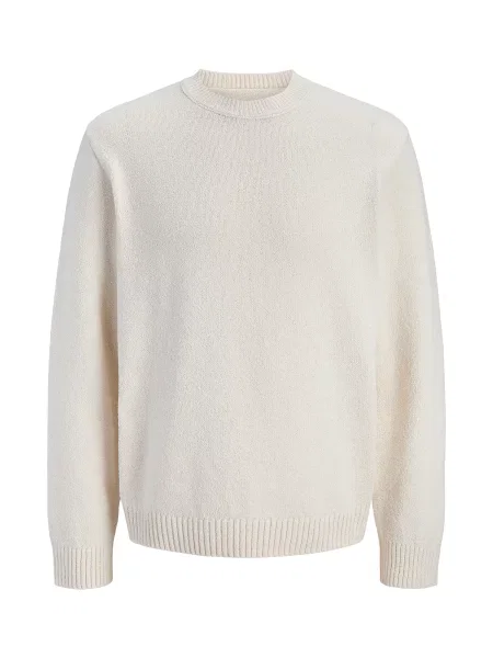 Jack & Jones Junior Pulover JORNORREBRO natural alb