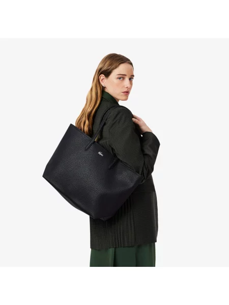 Сумка через плечо Lacoste черная