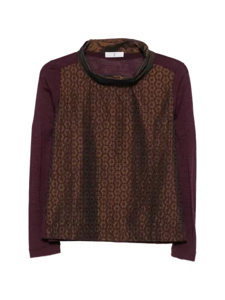 Lung tricou Whyci Milano violet