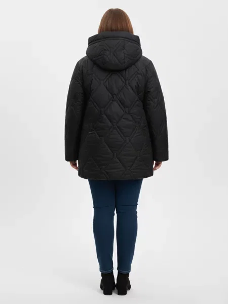 Демісезонна куртка STREAM текстиль/поліестер чорний