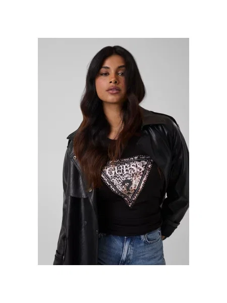 Guess Tricou negru