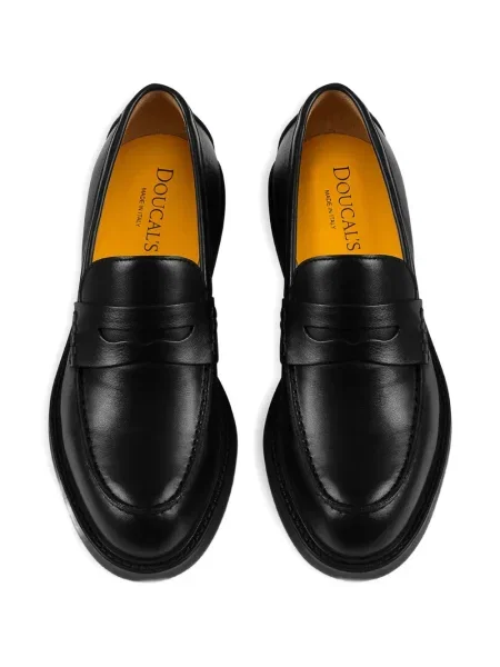 Pantofi loafer Doucal's din piele negru