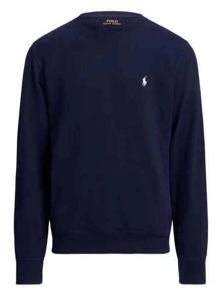 Laneni novčanik Polo Ralph Lauren tie-dye s printom plava