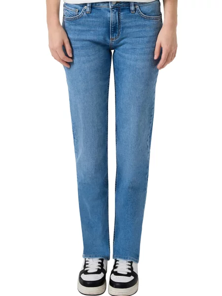 QS Džínsy Catie denim modrá