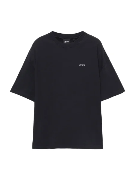 Pull&Bear Tricou STWD DIVISION negru alb