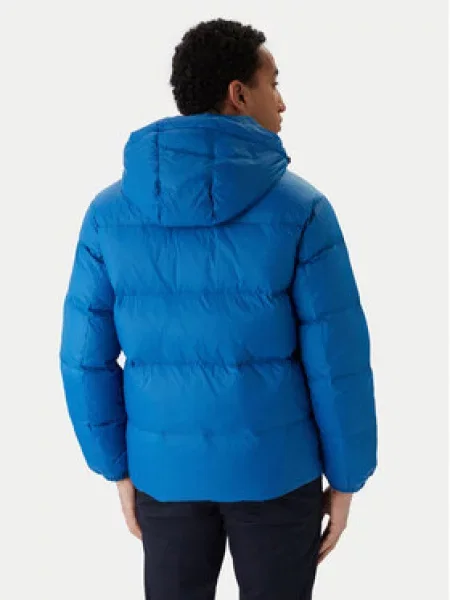 Tommy Jeans Pūkinė striukė Essential mėlyna