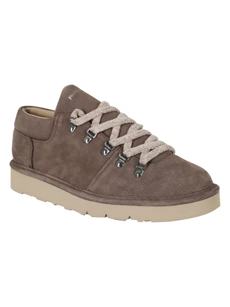Sneakersy Panchic zamszowe brązowe