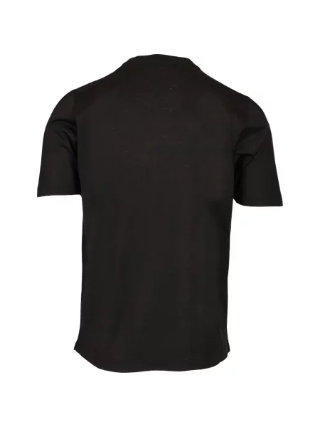 Tricou Mauro Ottaviani de mătase negru
