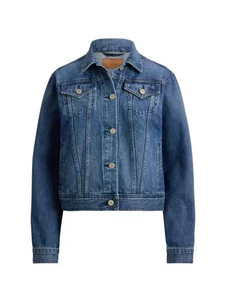 Geacă de blugi Lauren Ralph Lauren albastru