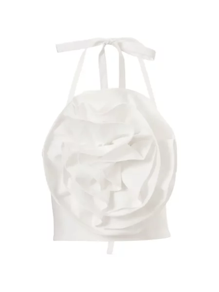 Top Carolina Herrera albastru