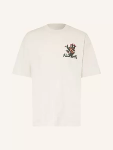 Allsaints T-Shirt Cacti weiss czarna