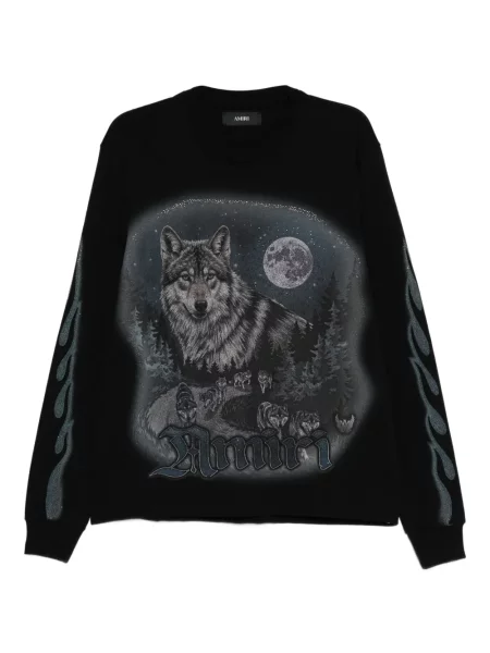 Tricou Amiri de cristal negru