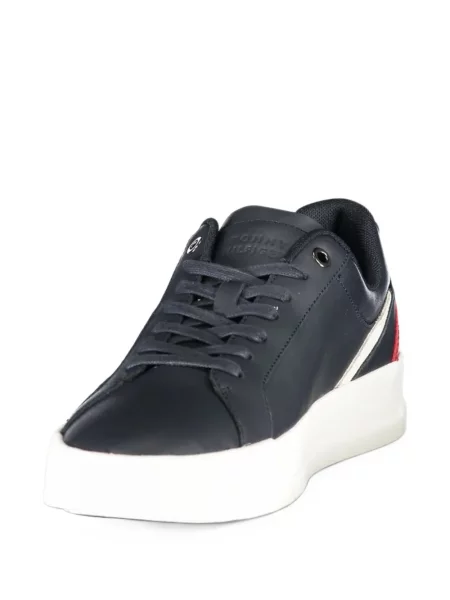 Sneakerși Tommy Hilfiger din piele albastru