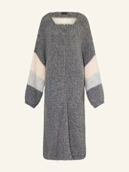 Elias Rumelis Sukienka Z Dzianiny Paola grau szara
