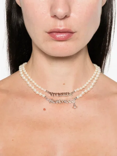 Colier Vivienne Westwood cu autograf