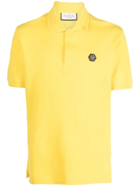 Polo Philipp Plein cu imagine galben