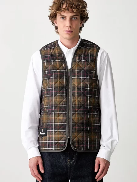 Vestă Barbour verde
