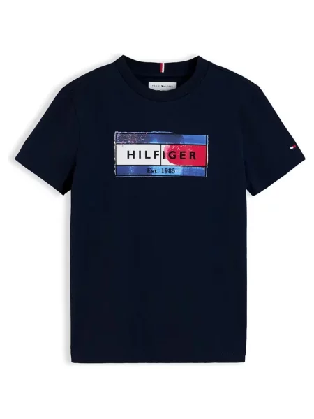 Tričko Tommy Hilfiger modrá