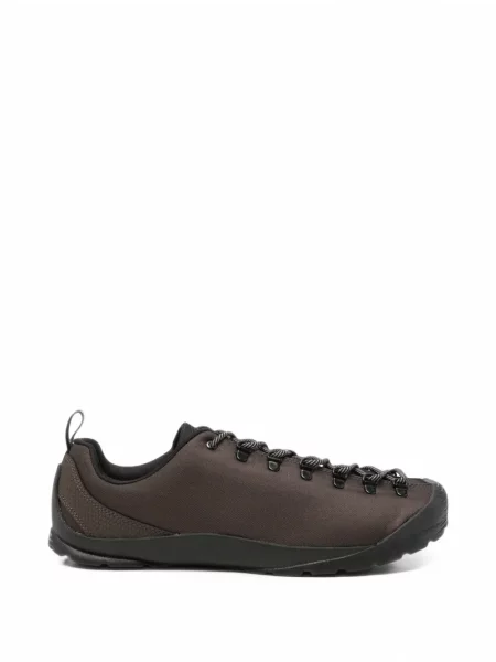 Sneakerși Keen Footwear cu șireturi din dantelă maro