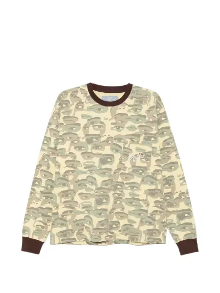 Tricou Kidsuper cu model camuflaj verde