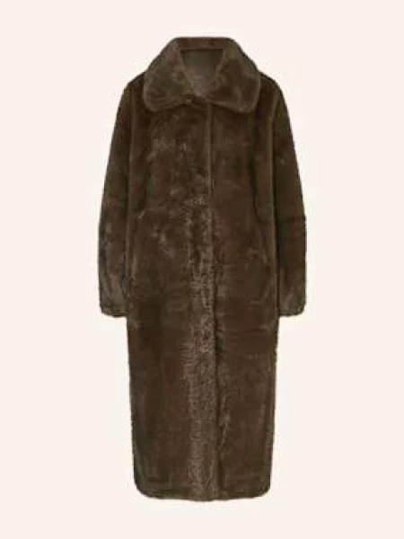 Studio Ar Płaszcz Ze Sztucznego Futra Isabel braun