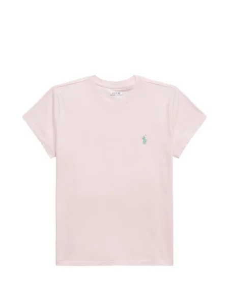 Хавлиени препасан карирана риза Polo Ralph Lauren синьо