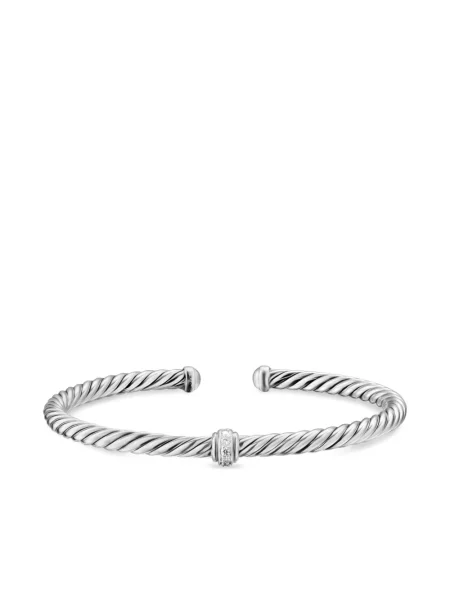 Brăţară David Yurman argintiu