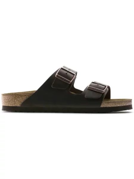 Klapki Birkenstock brązowe