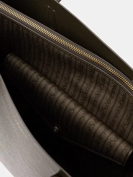 Кожаная сумка шоппер Tory Burch