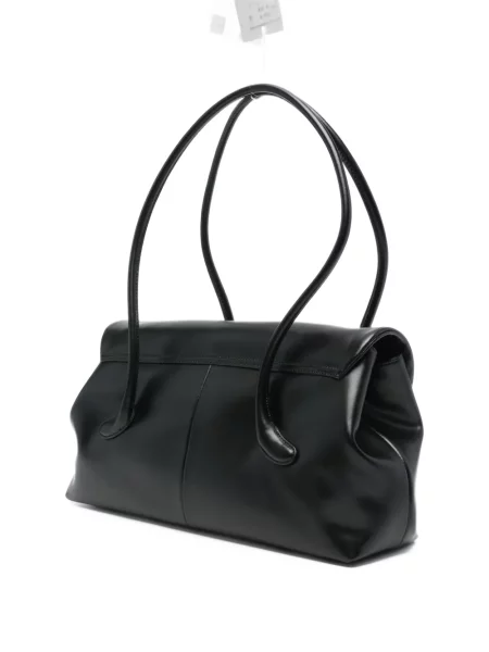 Geantă shopper Low Classic din piele clasică negru