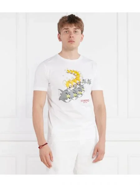 Iceberg Tricou alb