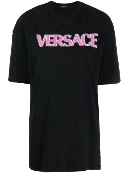 Tricou Versace cu imagine negru
