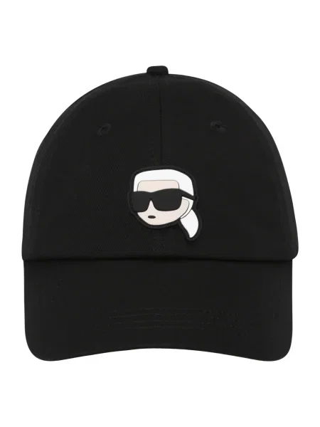 KARL LAGERFELD Šiltovka čierna