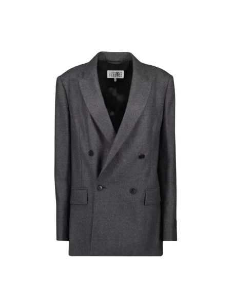 Marynarka Mm6 Maison Margiela wełniana szara