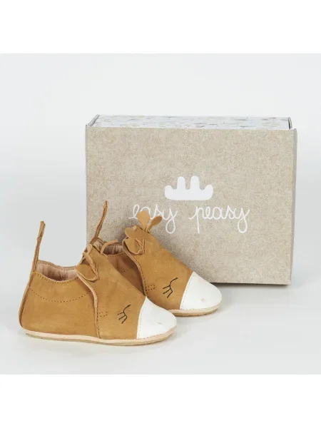 Pantofi copii Easy Peasy maro