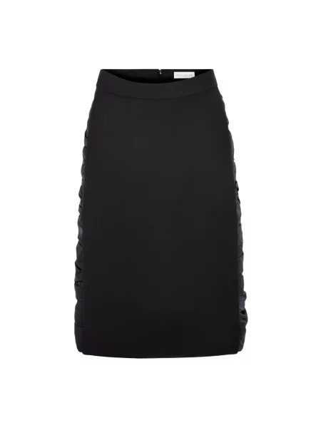 Spódnica midi Nina Ricci wełniana czarna