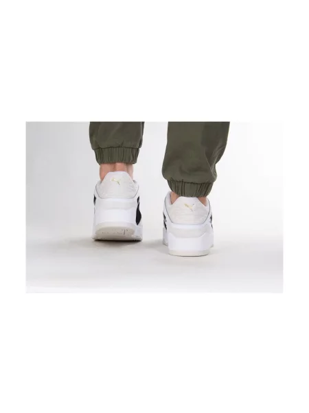 Semišové tenisky Puma Suede bílé