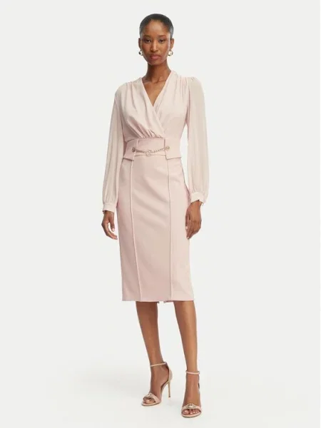 Rinascimento Sukienka koktajlowa różowy