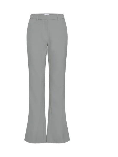 ICHI Pantaloni IHFAVA amestecat gri