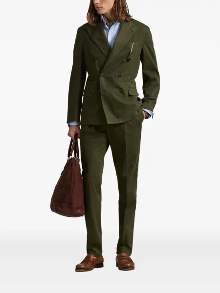 Vlněná zateplená džínová bunda Polo Ralph Lauren s oděrkami modrá