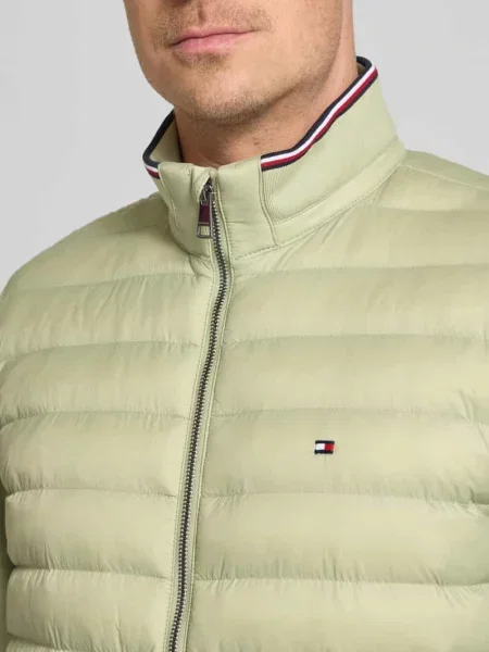 Kurtka pikowana o kroju regular fit z różnie strukturyzowanego materiału Tommy Hilfiger
