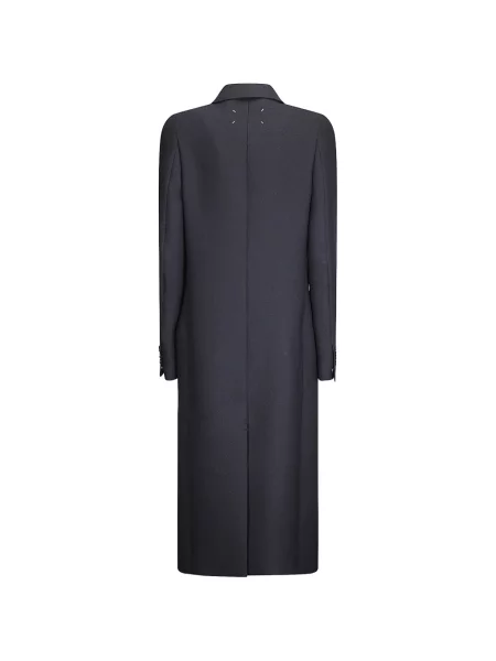 Dvouřadý kabát Maison Margiela černý