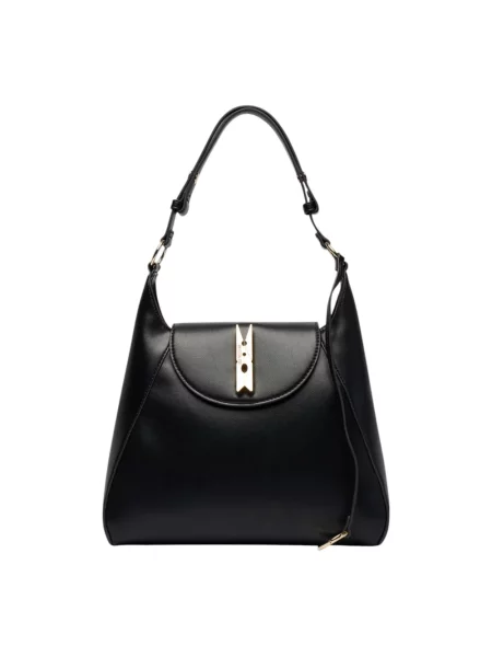 Torebka Love Moschino skórzana czarna
