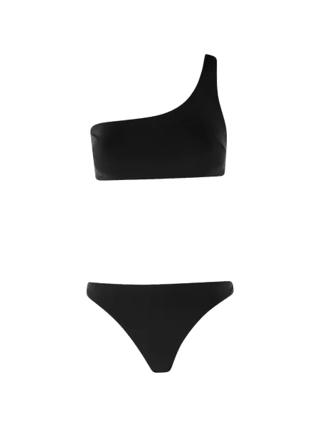 Bikini Federica Tosi cu un umăr gol negru